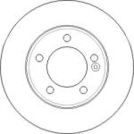 Bosch 0 986 479 714 - DISC FRANA - compatibil Nissan. Opel. Renault - BOSCH-0 986 479 714 (BOSCH0986479714)