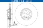 ATE Frana disc Disc frana ATE 24.0136-0143.2 (ATE24013601432)