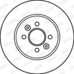 Delphi Frana disc Disc frana Delphi BG3992 (DELPHIBG3992)