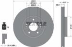 Textar Frana disc Disc frana Textar 92166005 (TEXTAR92166005)