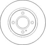 Zimmermann Frana disc Disc frana Zimmermann 250.1363. 20 - compatibil Mazda, Ford (ZIMMERMANN250136320)
