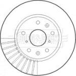 ATE Frana disc Disc frana ATE 24.0122-0252.1 (ATE24012202521)
