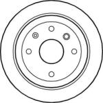 Delphi Frana disc Disc frana Delphi BG4091 (DELPHIBG4091)