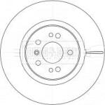 LPR Frana disc Disc frana LPR M2029V - compatibil Mercedes-Benz (LPRM2029V)