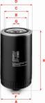 Sofima S 1563 R - Filtru ulei - Sofima-S 1563 R (SOFIMAS1563R)