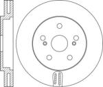 Nipparts Frana disc Disc frana Nipparts N3302190 - compatibil Toyota, Lexus (NIPPARTSN3302190)
