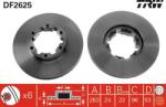 TRW DF2625 - Disc frana - Brake Disc - TRW-DF2625 (TRWDF2625)