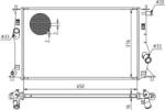 MTR Radiator racire apa, ulei Radiator apa, Piese MTR 13054425 - compatibil Mazda (MTR13054425)