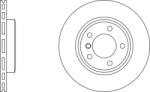 Delphi Frana disc Disc frana Delphi BG3527C (DELPHIBG3527C)
