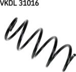 SKF Arc spirala SKF VKDL 31016 (SKFVKDL31016)