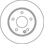 Delphi Frana disc Disc frana Delphi BG3394 (DELPHIBG3394)