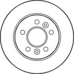 LPR Frana disc Disc frana LPR R1481P - compatibil Renault (LPRR1481P)