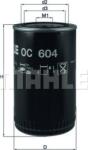 Mahle Filtru ulei Mahle OC 604 - compatibil Daf, Scania - MAHLE-OC 604 (MAHLEOC604)