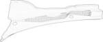 VAG Elemente caroserie, Aripa, Bara protectie Capace, busoane VAG 3C1819403B9B9 - compatibil Vw (VAG3C1819403B9B9)