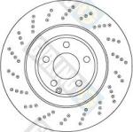 Textar Frana disc Disc frana Textar 92289905 (TEXTAR92289905)