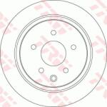 TRW Frana disc Disc frana TRW DF7369 (TRWDF7369)