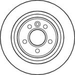 ATE Frana disc Disc frana ATE 24.0311-0145.1 (ATE24031101451)