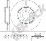 Ferodo Frana disc Disc frana Ferodo DDF1163C (FERODODDF1163C)