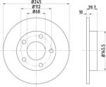 Ferodo Frana disc Disc frana Ferodo DDF543 - compatibil Audi, Fiat (FERODODDF543)