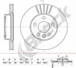 TRW Frana disc Disc frana TRW DF2809 (TRWDF2809)