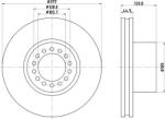 Ferodo Frana disc Disc frana Ferodo FCR189A - compatibil Mercedes-Benz (FERODOFCR189A)