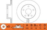 Textar Frana disc Disc frana Textar 92154903 (TEXTAR92154903)