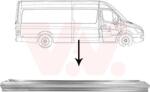 Van Wezel Elemente caroserie, Aripa, Bara protectie Traversa longitudinala, transversala Van Wezel 5862110 - compatibil Vw, Mercedes-Benz - Van Wezel (VANWEZEL5862110)