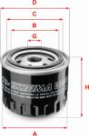 Sofima Filtru ulei Sofima S 6100 R - compatibil Renault, Lada, Dacia, Lancia - Sofima-S 6100 R (SOFIMAS6100R)