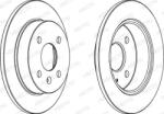 Ferodo Frana disc Disc frana Ferodo DDF1043C - compatibil Opel, Vauxhall, Chevrolet (FERODODDF1043C)