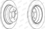 Textar Frana disc Disc frana Textar 92168403 (TEXTAR92168403)