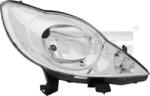 TYC Faruri, piese componente Far, Insertie TYC 20-11608-05-2 - compatibil Peugeot (TYC2011608052)