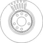 Delphi Frana disc Disc frana Delphi BG4266 (DELPHIBG4266)