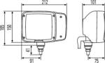 Hella Faruri, piese componente Far, Insertie Hella 1SA 996 120-011 (HELLA1SA996120011)