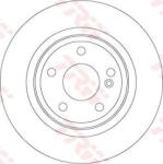TRW DF6886 - Disc frana spate - stanga / dreapta - INFINITI Q30. QX30 1.5D - 2.2D 11.15 - - TRW-DF6886 (TRWDF6886)