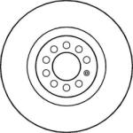 Delphi Frana disc Disc frana Delphi BG3528 (DELPHIBG3528)