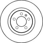 Delphi Frana disc Disc frana Delphi BG3036 (DELPHIBG3036)