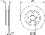 TRW Frana disc Disc frana TRW DF6331 (TRWDF6331)
