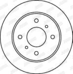 Delphi Frana disc Disc frana Delphi BG2633 - compatibil Nissan (DELPHIBG2633)