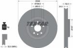 Textar 92301805 - Disc frana Fata - stanga / dreapta - fara pivot de fixare a rotii JAGUAR E - PACE. LAND ROVER DISCOVERY SPORT. RANGE ROVER EVOQUE 1.5H - 2.2D 06.11 - Textar-92301805 (TEXTAR92301805)