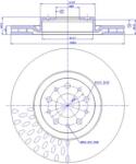 Delphi Frana disc Disc frana Delphi BG4797C (DELPHIBG4797C)