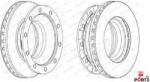 Ferodo Frana disc Disc frana Ferodo FCR336A - compatibil Bmw (FERODOFCR336A)