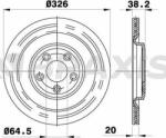 ATE Frana disc Disc frana ATE 24.0120-0238.1 (ATE24012002381)