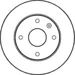 Textar Frana disc Disc frana Textar 92133600 (TEXTAR92133600)