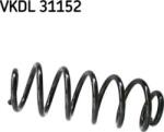 SKF Arc spirala SKF VKDL 31152 - compatibil Seat, Vw - SKF-VKDL 31152 (SKFVKDL31152)