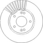 Zimmermann Frana disc Disc frana Zimmermann 285.3527. 20 - compatibil Kia, Hyundai (ZIMMERMANN285352720)