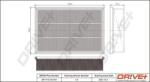 Dr! ve+ Filtru aer Dr! ve+ DP1110.10. 0151 (DRVEDP1110100151)