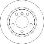 Textar Frana disc Disc frana Textar 92238703 (TEXTAR92238703)