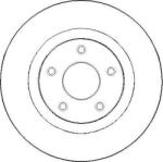 Delphi Frana disc Disc frana Delphi BG4109C (DELPHIBG4109C)