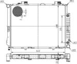 MTR Radiator racire apa, ulei Radiator apa, Piese MTR 13054353 - compatibil Mercedes-Benz (MTR13054353)