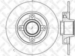 Delphi Frana disc Disc frana Delphi BG9022RSC (DELPHIBG9022RSC)
